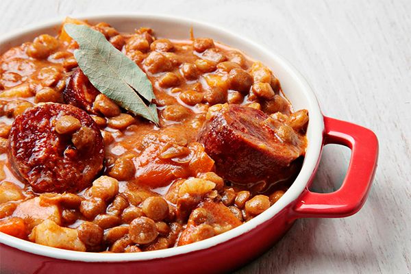 RECETA DE LENTEJAS CON CHORIZO EN OLLA DE COCCIÓN LENTA